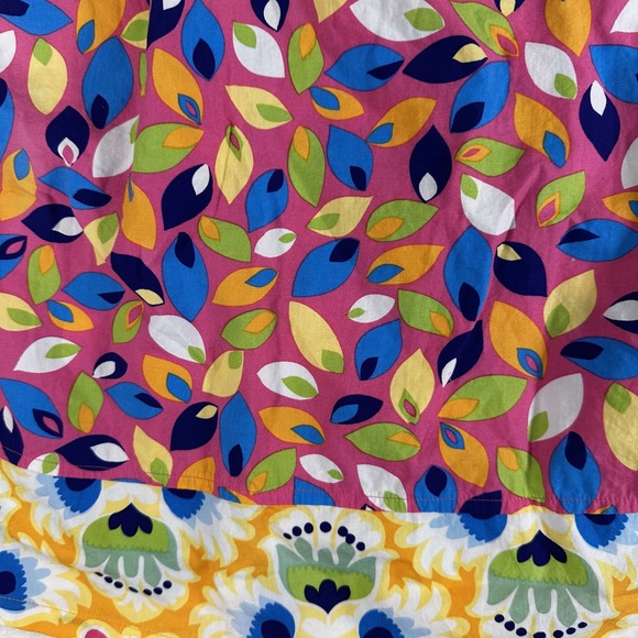 Hanna Andersson Girls Floral Sleeveless Top Size 10 Colorful Pattern - Picture 3 of 6